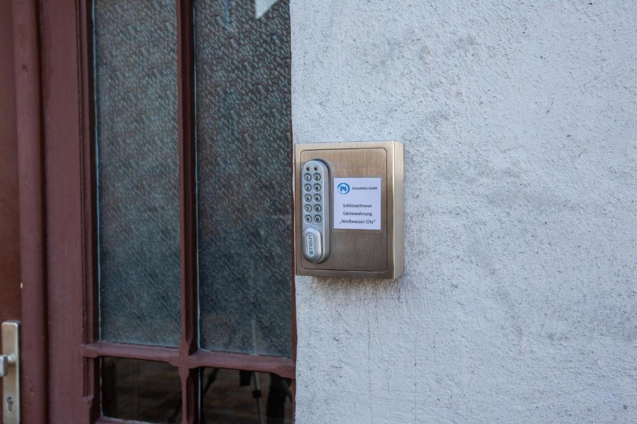 Gaestewohnung Weisswasser City Extérieur photo